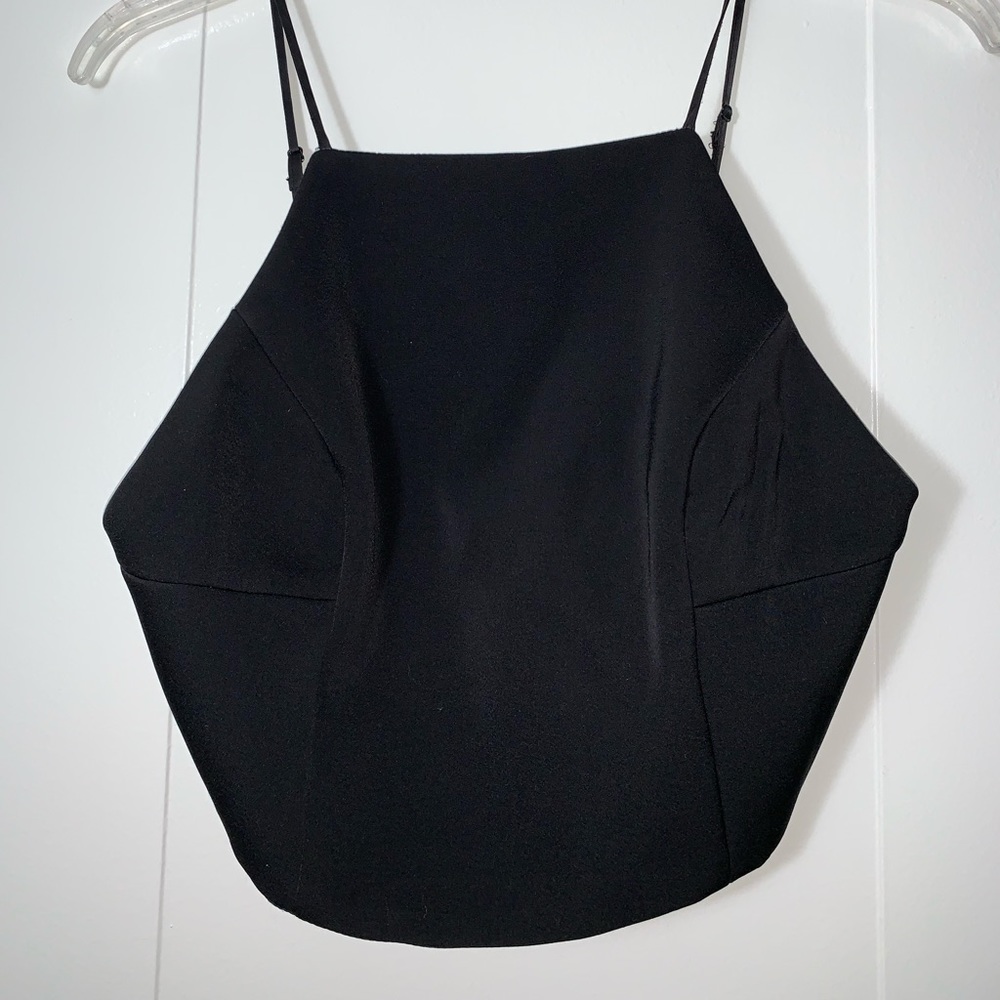 Bardot crop top